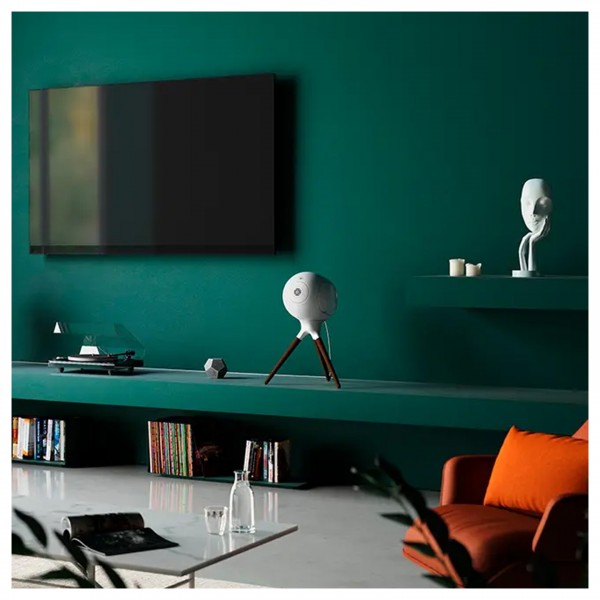 Devialet Treepod Phantom I Stand (Single), Matte White Lifestyle View