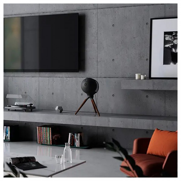 Devialet Treepod Phantom I Stand (Single), Matte Black Lifestyle View