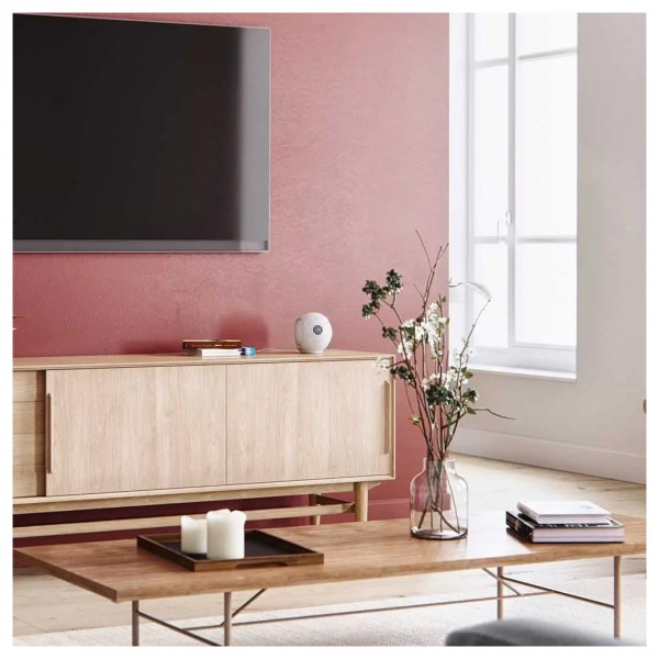 Devialet Phantom II Speaker (Single), White Set up in Living Room System