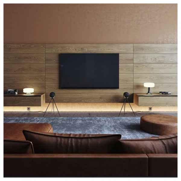 Devialet Phantom II Speaker (Pair), Black Set up in Home Cinema System