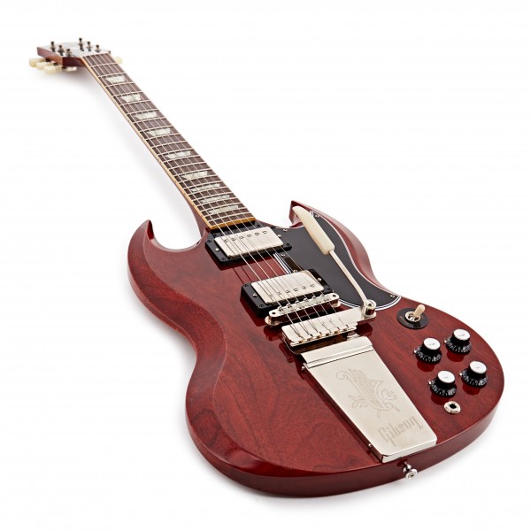 Gibson Custom 1964 SG statyward Maestro, Aged Cherry Red