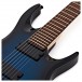 SubZero Generation 7 Electric Guitar, 7-String, Flame Blue Burst