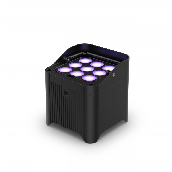 Chauvet DJ Freedom Par H9 IP, Pack of 4 with Carry Bag - Left, with Diffuser