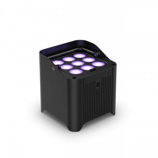 Chauvet DJ Freedom Par H9 IP, Pack of 4 with Carry Bag - Right, with Diffuser
