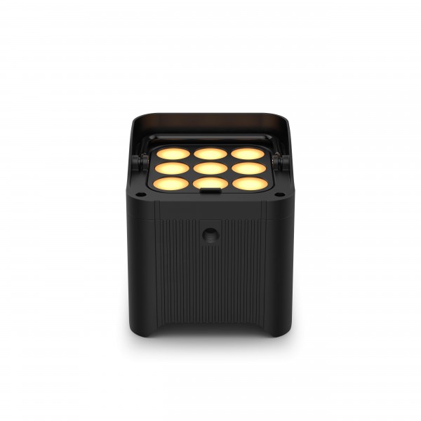 Chauvet DJ Freedom Par Q9, Pack of 4 with Carry Bag - Front, with Diffuser