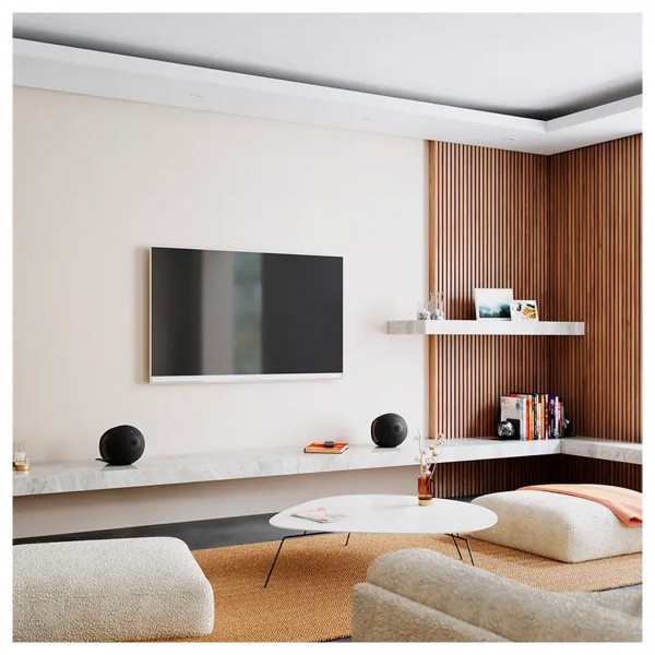 Devialet Phantom I 108dB Wireless Speaker (Pair), Dark Chrome Lifestyle View