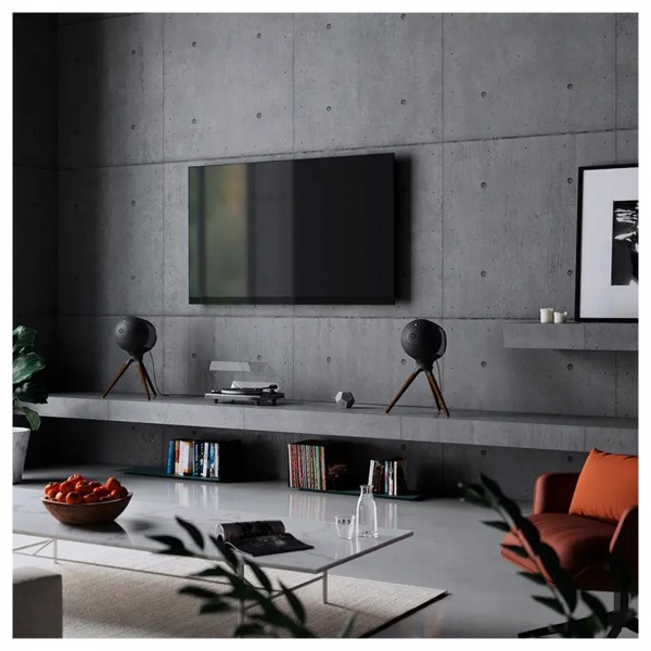 Devialet Phantom I 108dB Wireless Speaker (Pair), Dark Chrome Lifestyle View 2