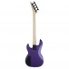 Jackson JS Series Concert Bass Minion JS1X, Pavo Purple - Back