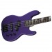 Jackson JS Series Concert Bass Minion JS1X, Pavo Purple - Body
