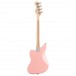 Squier FSR Affinity Jaguar Bass H, Shell Pink - Back