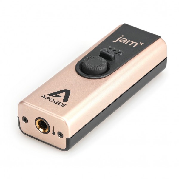 Jam X Guitar Audio Interface - Angled