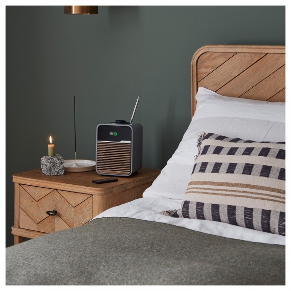 Ruark Audio R1S Smart Radio, Mid Grey Lifestyle View