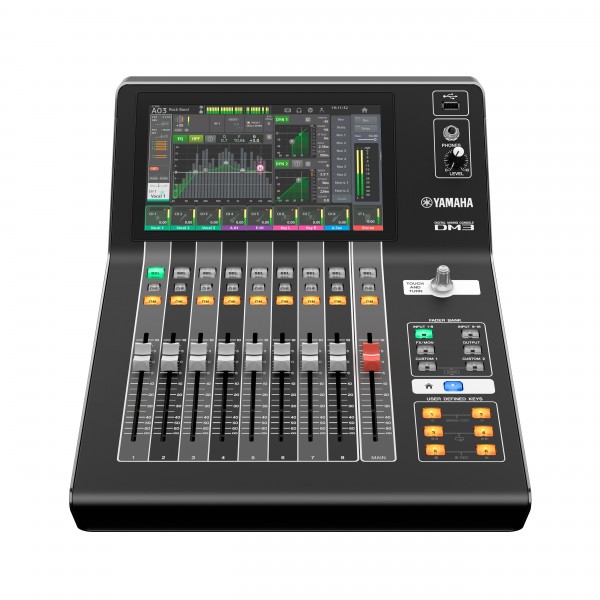 Yamaha DM3 16-Channel Digital Mixer with Dante - Front