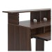 modul 3-Tier Pro Audio 8U Studio Desk, Walnut