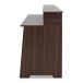 modul 3-Tier Pro Audio 8U Studio Desk, Walnut