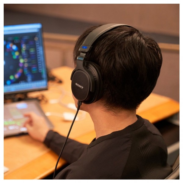 Sony MDR-MV1 Open Back Monitor Headphones - lifestyle