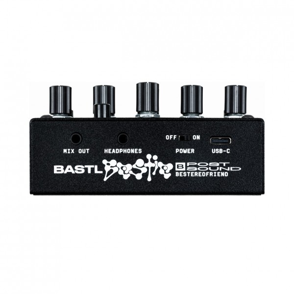 Bestie Stereo Mixer with Feedback Channel - Rear