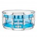 Ludwig Vistalite 50th Anniversary 14 x 6.5'' Snare, Blue Clear Blue