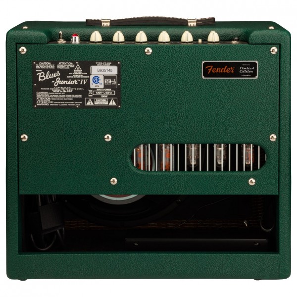 Fender Blues Junior IV, British Racing Green back