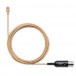 Shure Twinplex TL47T/O-MTQG-A Lavalier Microphone, Tan - Side