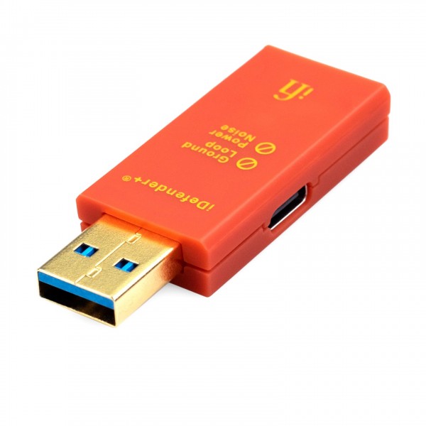 iDefender+ USB Ground Loop Isolator - Angled 2