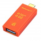 iFi iDefender+ USB Ground Loop Isolator, USB-C to USB-A