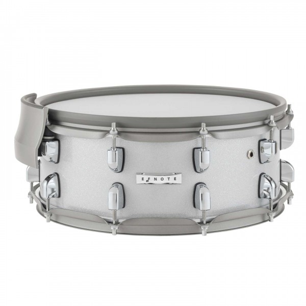 Ef-Note 7 14 x 5.5'' Snare Drum Pad, White Sparkle