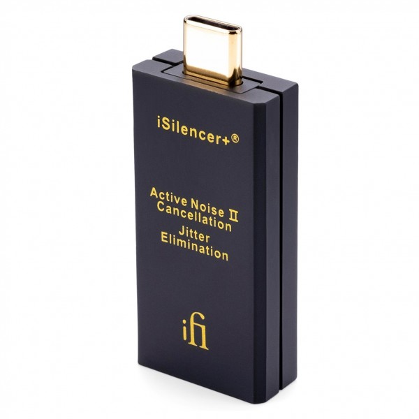 iFi Silencer Plus USB Noise Filter - Angled