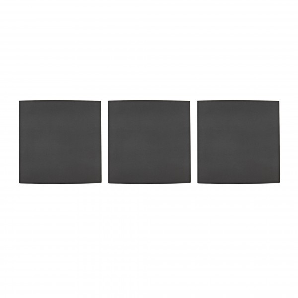 G4M Acoustics Brightband 60 x 60 x 6cm Panel, Grey, 3 Pack