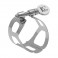 BG L17 Alto Saxophone Tradition Ligature, Silver Plated