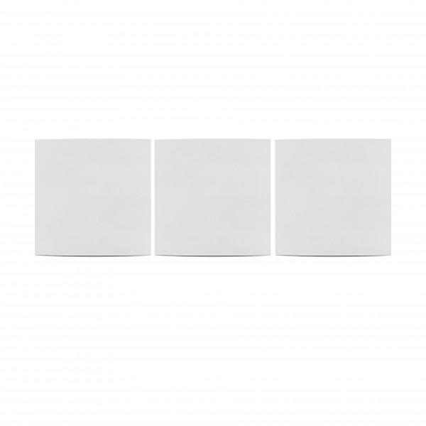 G4M Acoustics Brightband 60 x 60 x 6cm Panel, White, 3 Pack