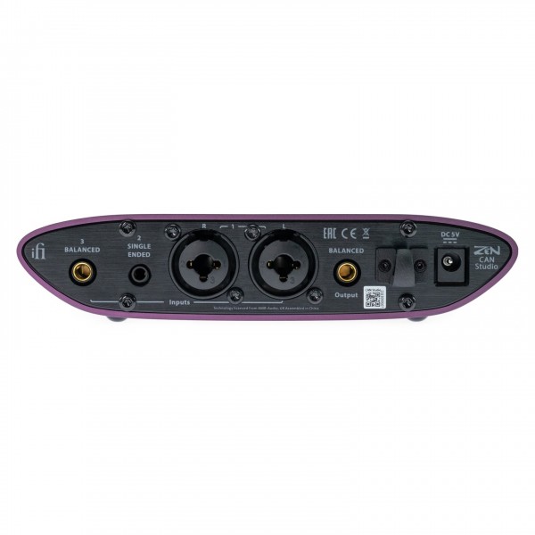 Zen Can Studio Headphone Amplifier - Rear