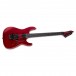 ESP M-1000, Candy Apple Red Satin flat