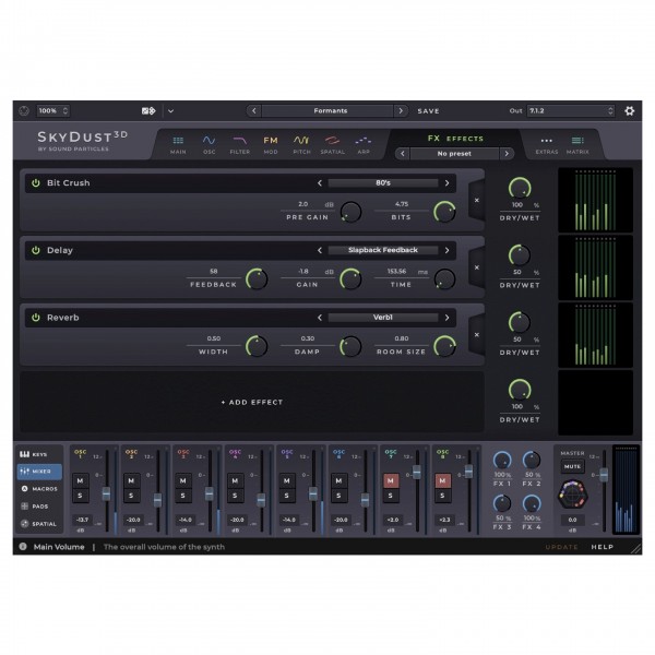 Sound Particles SkyDust Stereo - Effects