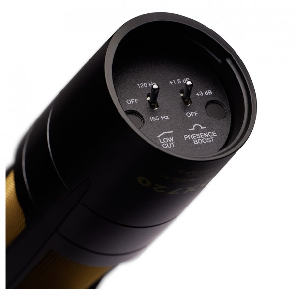 Audix PDX720 Vocal Microphone - Controls