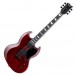 ESP E-II Viper, See Thru Black Cherry