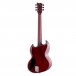 ESP E-II Viper, See Thru Black Cherry - Back