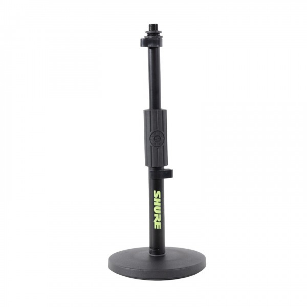 Shure Desktop Mic Stand With 6” Round Base