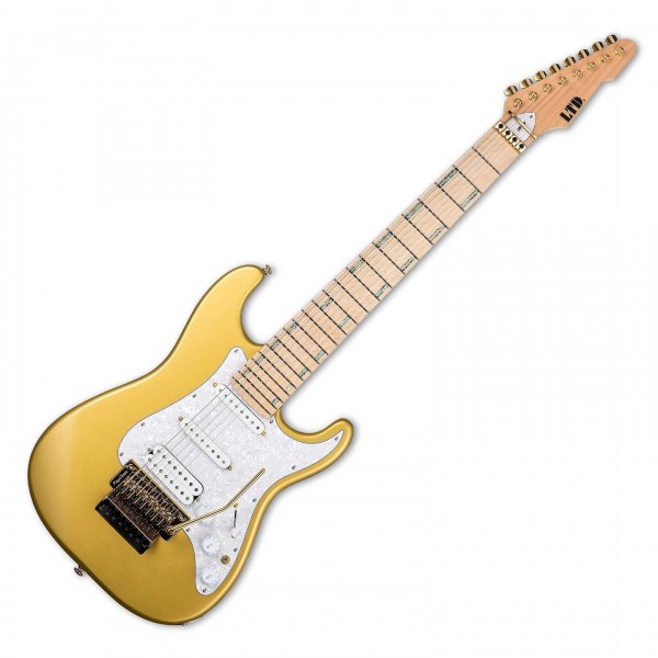 ESP Javier Reyes Signature JRV-8, Metallic Gold