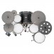 Ef-Note 7X Electronic Drum Kit - Overhead