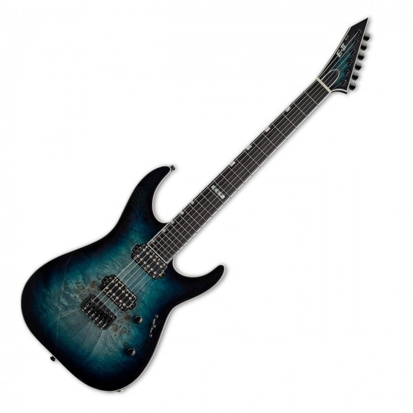 ESP E-II M-II HT, Mercury Blue Burst