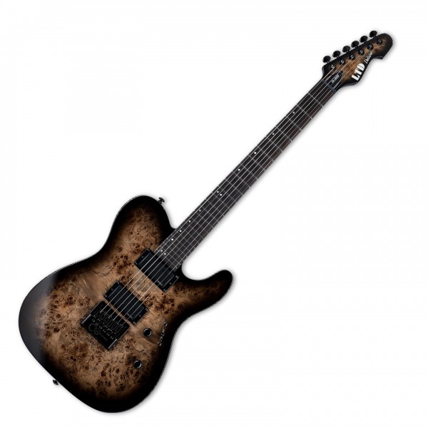 ESP LTD TE-1000 Evertune Bridge, Charcoal Burst