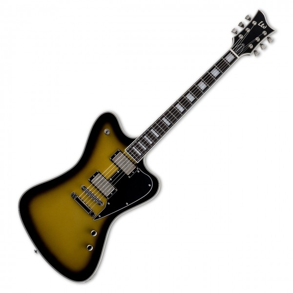 ESP LTD Bill Kelliher Signature Sparrowhawk, Vintage Silver Sunburst