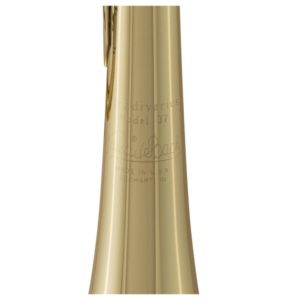 Bach Stradivarius 18037 Trumpet, Clear Lacquer 7