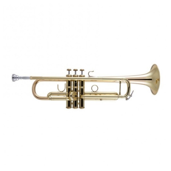 Bach Apollo 17043GYR Trumpet, Clear Lacquer