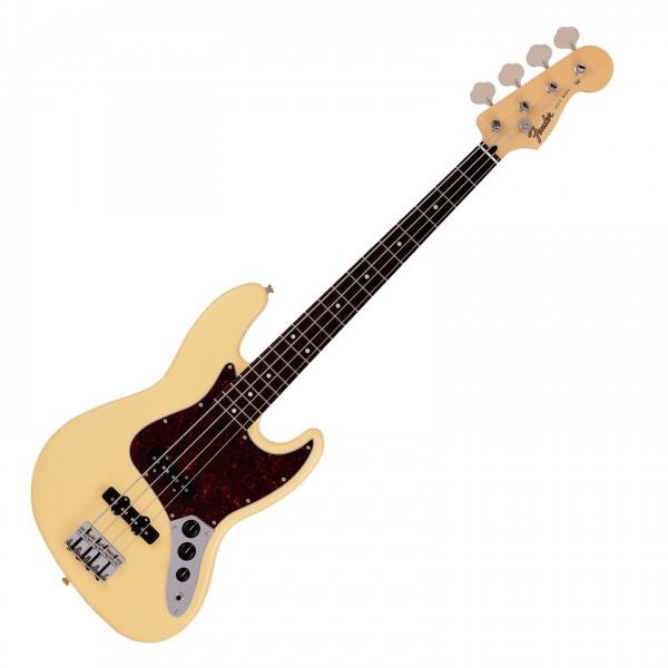 Fender Made in Japan Junior Jazz Bass, Satin Vintage White