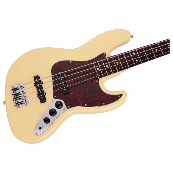 Fender Made in Japan Junior Jazz Bass, Satin Vintage White