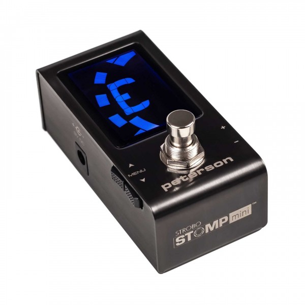 Peterson Strobostomp Mini Tuner Pedal - Angle