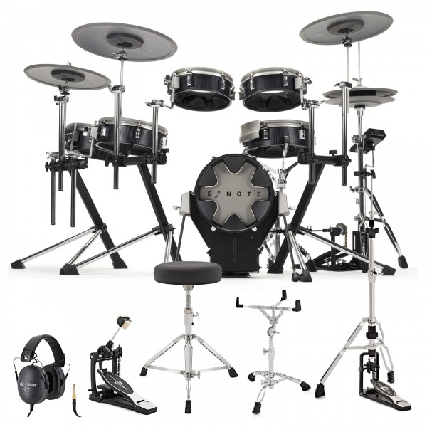 Ef-Note 3X Electronic Drum Kit Bundle