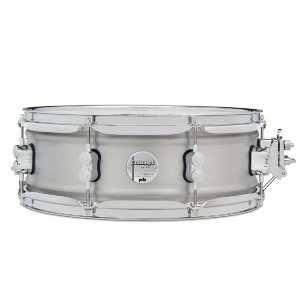 PDP by DW Concept 14 x 5'' Aluminium Snare, Natural Satin Brushed